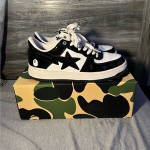 Bapesta ‘Black’ - Size 9.5 Men’s (Used)